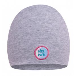 Fes gri pentru fetite - girl power (marime disponibila: 7-8 ani)