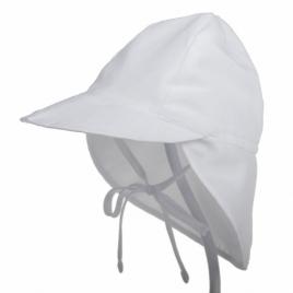 Palariuta alba cu protectie uv upf50+ (marimi palarii - sepci: 12-18 luni)