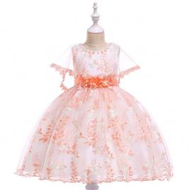 Rochie ocazie - orange royal collection (marime disponibila: 7-8 ani)