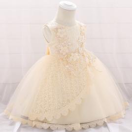 Rochita ocazie - ivoire flowers (marime disponibila: 3-6 luni (marimea 18