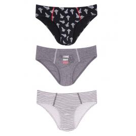 Set de trei chilotei pentru baieti (marime disponibila: 5-6 ani)