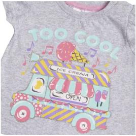 Tricou fetite - too cool (marime disponibila: 3-6 luni (marimea 18