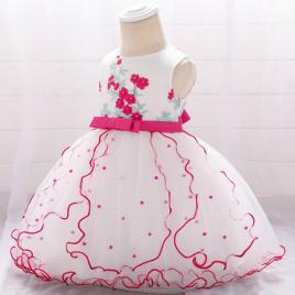 Rochita ocazie - pink cyclamen flowers (marime disponibila: 0-3 luni)
