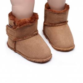 Cizmulite maro imblanite - season (marime disponibila: 6-9 luni (marimea 19