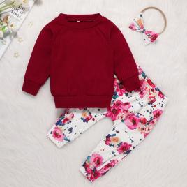 Costumas cu bluzita si pantalonasi (marime disponibila: 6-9 luni (marimea 19