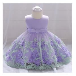 Rochita ocazie lila - gradina de flori (marime disponibila: 9-12 luni (marimea