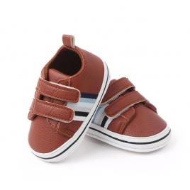 Adidasi maro pentru baietei - snoozy (marime disponibila: 3-6 luni (marimea 18