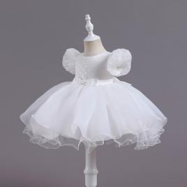 Rochita alba de ocazie - stars (marime disponibila: 4 ani)