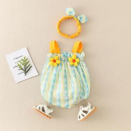 Salopeta pentru fetite - daisy (marime disponibila: 18-24 luni)