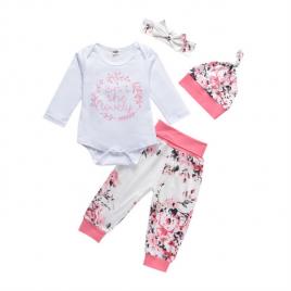 Compleu pentru fetite - isn't she lovely (marime disponibila: 3-6 luni (marimea