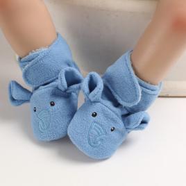 Cizmulite bleu - elefantel (marime disponibila: 6-9 luni (marimea 19