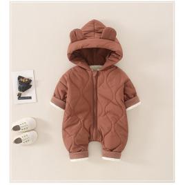 Combinezon din fas caramiziu (marime disponibila: 6-9 luni (marimea 19