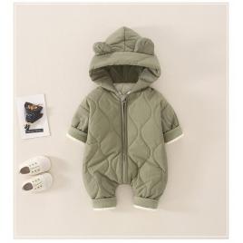 Combinezon kaky din fas (marime disponibila: 3-6 luni (marimea 18 incaltaminte))