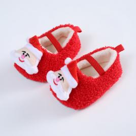 Botosei din blanita - noel (marime disponibila: 6-9 luni (marimea 19