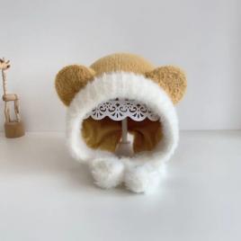 Caciulita galben mustar pentru bebelusi - soft (marime disponibila: 9-12 luni