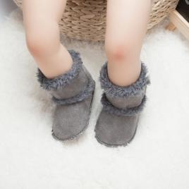 Cizmulite gri imblanite - bears (marime disponibila: 3-6 luni (marimea 18