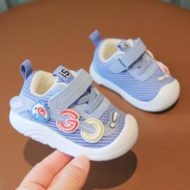 Adidasi bleu pentru baietei - bibi (marime disponibila: 9-12 luni (marimea 20
