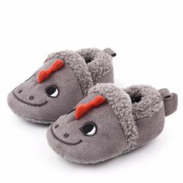 Botosei gri pentru baietei - animalut dragalas (marime disponibila: 3-6 luni
