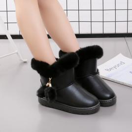 Cizme negre imblanite cu ciucurei (marime disponibila: marimea 26)