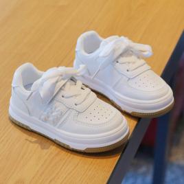 Adidasi albi pentru fetite - sporty (marime disponibila: marimea 23)