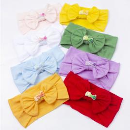 Bentita lata cu fundita - love (culoare: verde, marime disponibila: 0-12 luni)