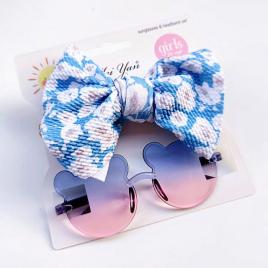 Set bentita si ochelari de soare - mouse 2 (marime disponibila: 6-12 luni