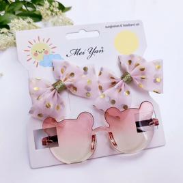Set clame si ochelari de soare - mouse 1 (marime disponibila: 6-12 luni