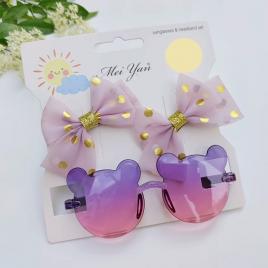 Set clame si ochelari de soare - mouse 2 (marime disponibila: 6-12 luni