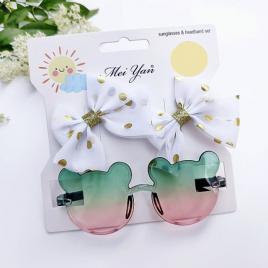 Set clame si ochelari de soare - mouse 5 (marime disponibila: 6-12 luni
