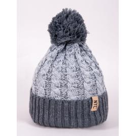 Fes pentru baietei, gri degrade (marime disponibila: 12-18 luni (marimea 21