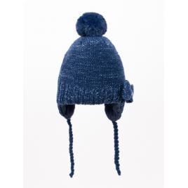Căciulă de iarnă pentru copii yo club, bleumarin, legată (marime disponibila: