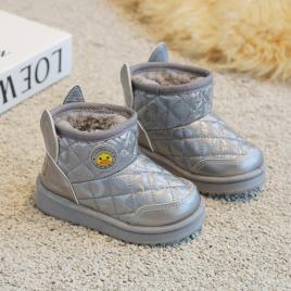 Cizme imblanite argintii - duck (marime disponibila: marimea 24)
