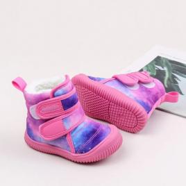 Cizme roz in degrade imblanite - mybaby (marime disponibila: marimea 25)