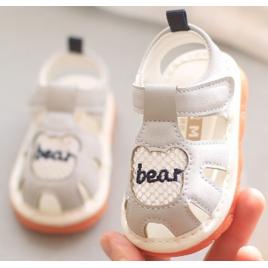 Sandalute gri cu piuitoare - bear (marime disponibila: marimea 20)