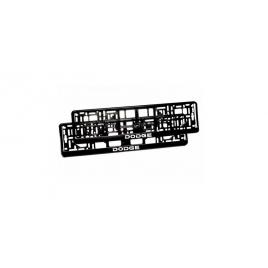 Set 2 suporturi numar inmatriculare personalizat-dodge