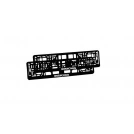 Set 2 suporturi numar inmatriculare personalizat-insignia