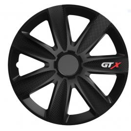Set 4 capace roti, model gtx black (marime: r14)