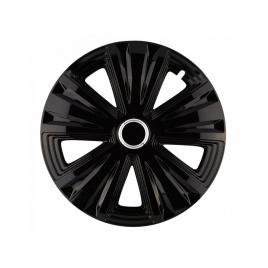Set 4 capace glory negru r14