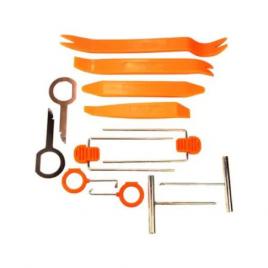 Set 12 scule demontat diverse auto, tapiterii auto