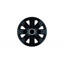 Set 4 capace cosmos negru r16