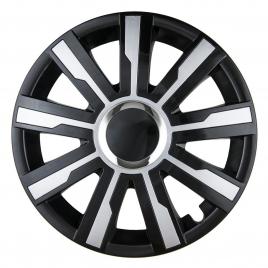 Set 4 capace mirage negru si gri r15