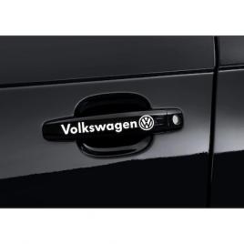 Set 4 stickere albe manere usa - volkswagen