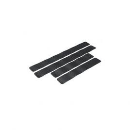 Set 4 bucati protectie praguri carbon 3d universal culoare neagra