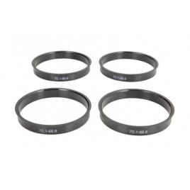 Set 4 inele centrare janta 70.1/66.6