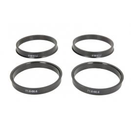 Set 4 inele centrare janta 71.6/66.6