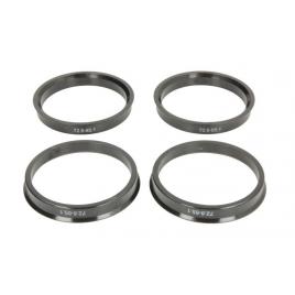 Set 4 inele centrare janta 72.6/65.1