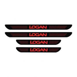 Set protectie praguri adezive dacia logan
