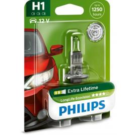 Bec far h1 55w 12v longer life ecovision philips