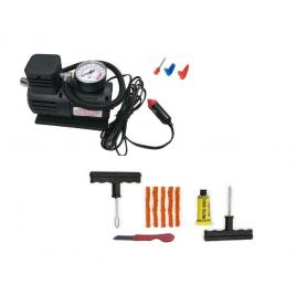 Kit vulcanizare + compresor umflat roti + odorizant