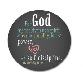 Mousepad motivational negru, 20 x 20 cm, creative rey®